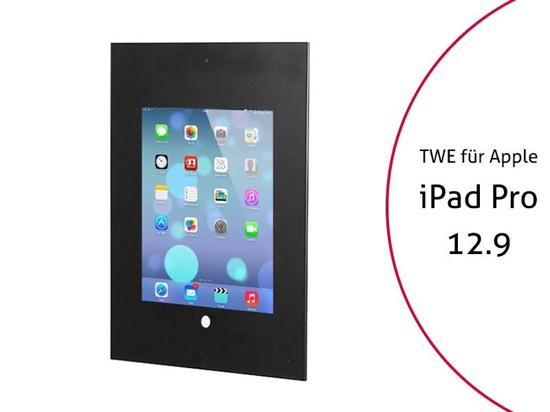 TabLines TWE043B Tablet Wandeinbau für Apple iPad Pro 12.9 (1./2. Gen.) HB DS, s...