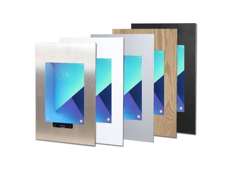 TabLines TWE039B Tablet Wandeinbau für Samsung Tab S3 9.7 HB, schwarz