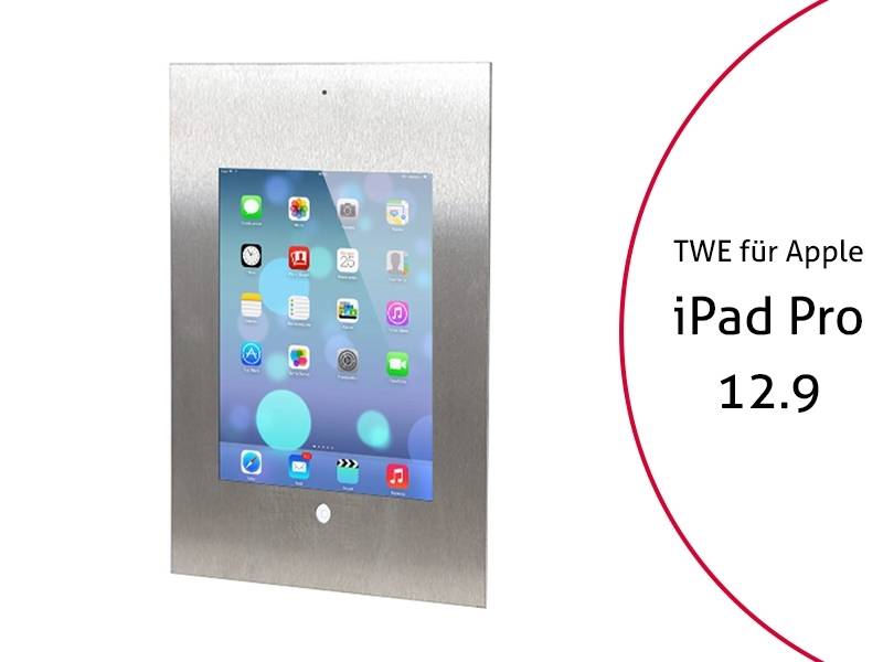 TabLines TWE043E Tablet Wandeinbau für Apple iPad Pro 12.9 (1./2. Gen.) HB DS, E...