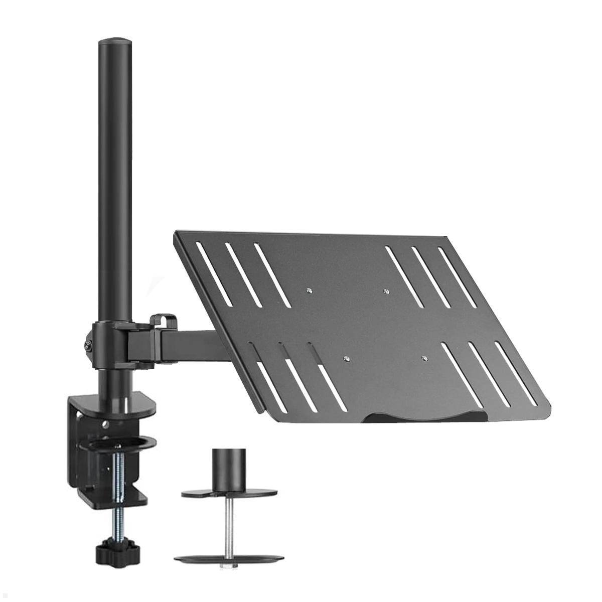 MonLines NTH001B Tischhalterung mit Laptophalterung mit Tischklemme