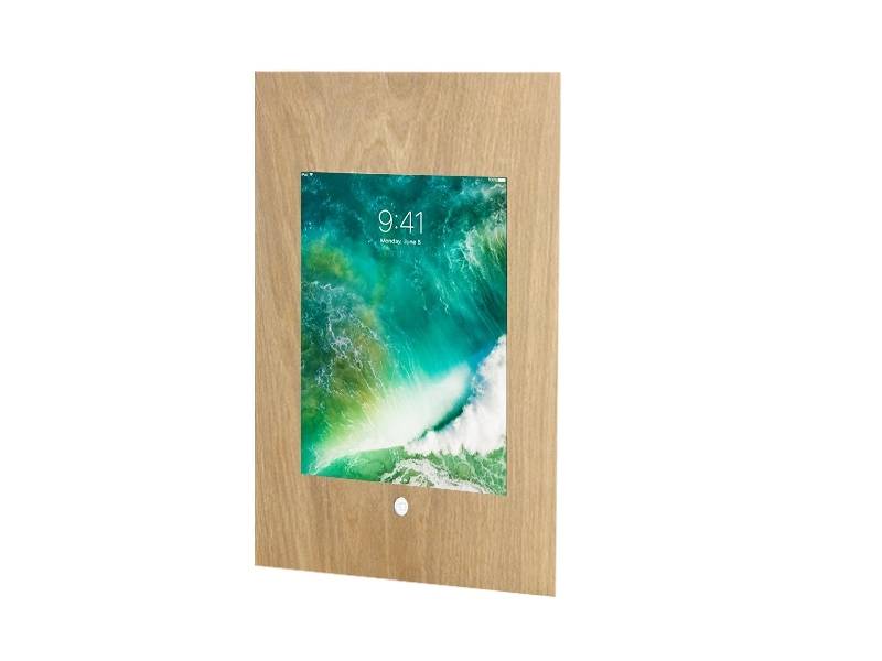 TabLines TWE058O Tablet Wandeinbau für Apple iPad Pro 10.5, HB, Eiche