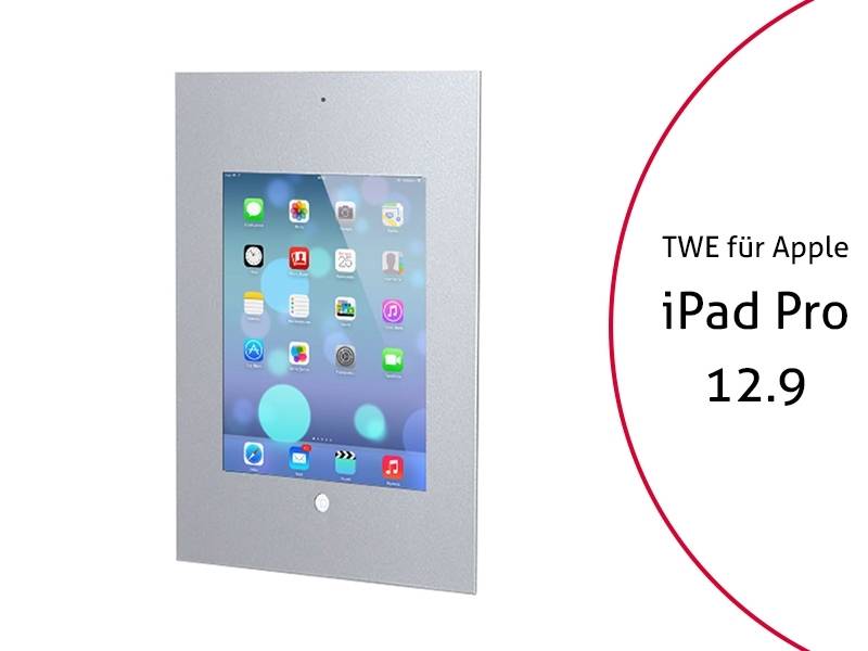 TabLines TWE043S Tablet Wandeinbau für Apple iPad Pro 12.9 (1./2. Gen.) HB DS, s...