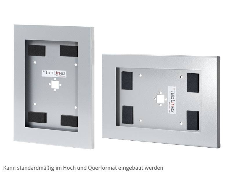 TabLines TSG008S Tablet Schutzgehäuse für Apple iPad Air 1, silber