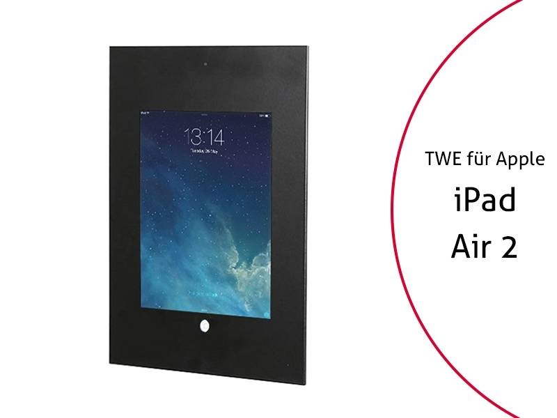 TabLines TWE023B Tablet Wandeinbau für Apple iPad Air 2 - DS, HB