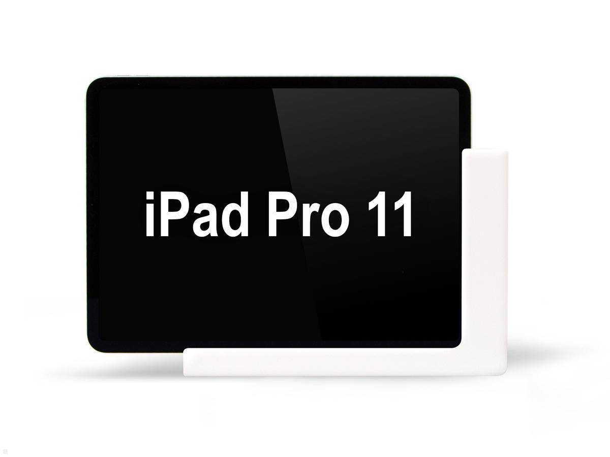 TabLines TWP003W Tablet Wandhalterung für iPad Pro 11 (1./2./3./4. Gen.) weiß
