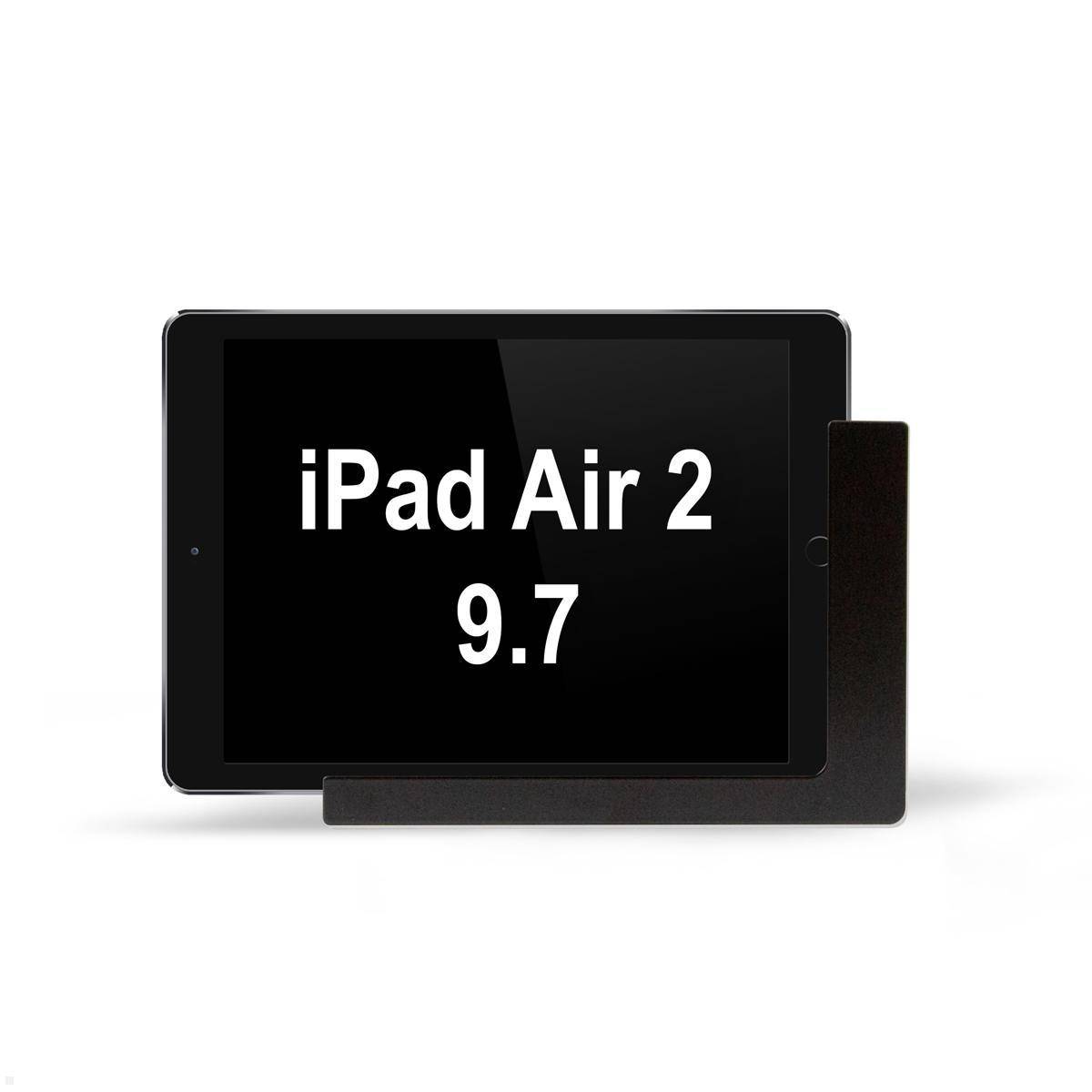 TabLines TWP009B Tablet Wandhalterung für Apple Air 2 9.7, schwarz