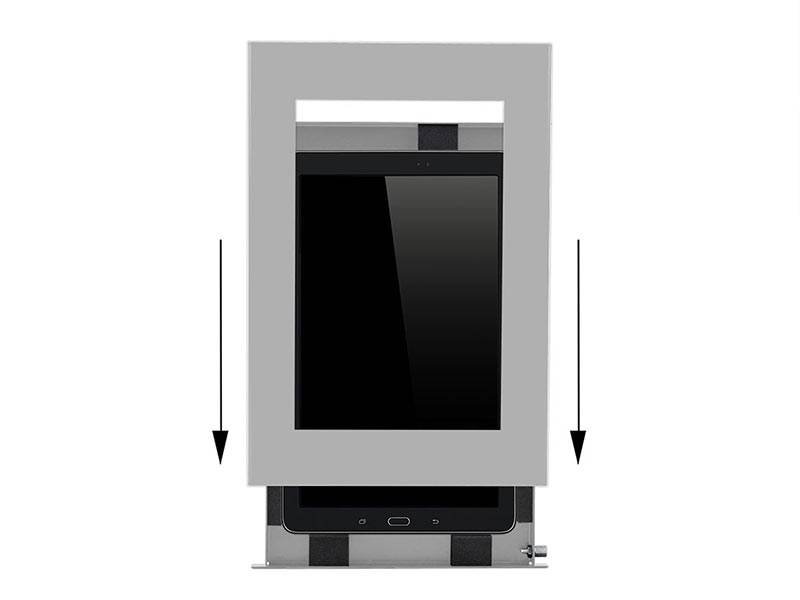 TabLines TSG061S Tablet Schutzgehäuse für Apple iPad Air 3 10.5 (2019), silber