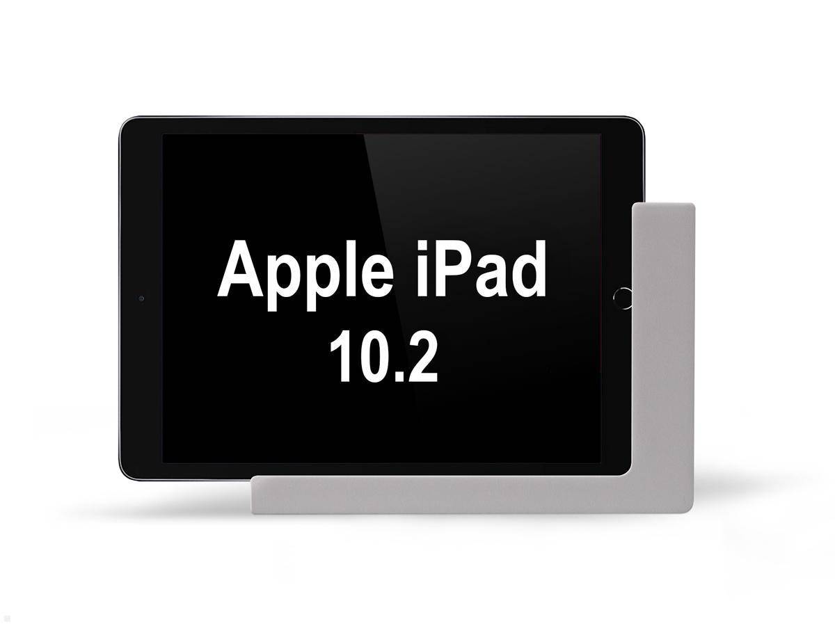TabLines TWP004S Tablet Wandhalterung für iPad 10.2 (7./8./9. Gen.), silber