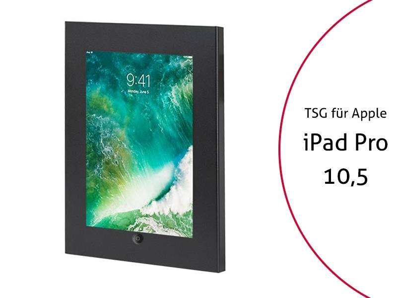 TabLines TSG046B Tablet Schutzgehäuse für Apple iPad Pro 10.5, HB, schwarz