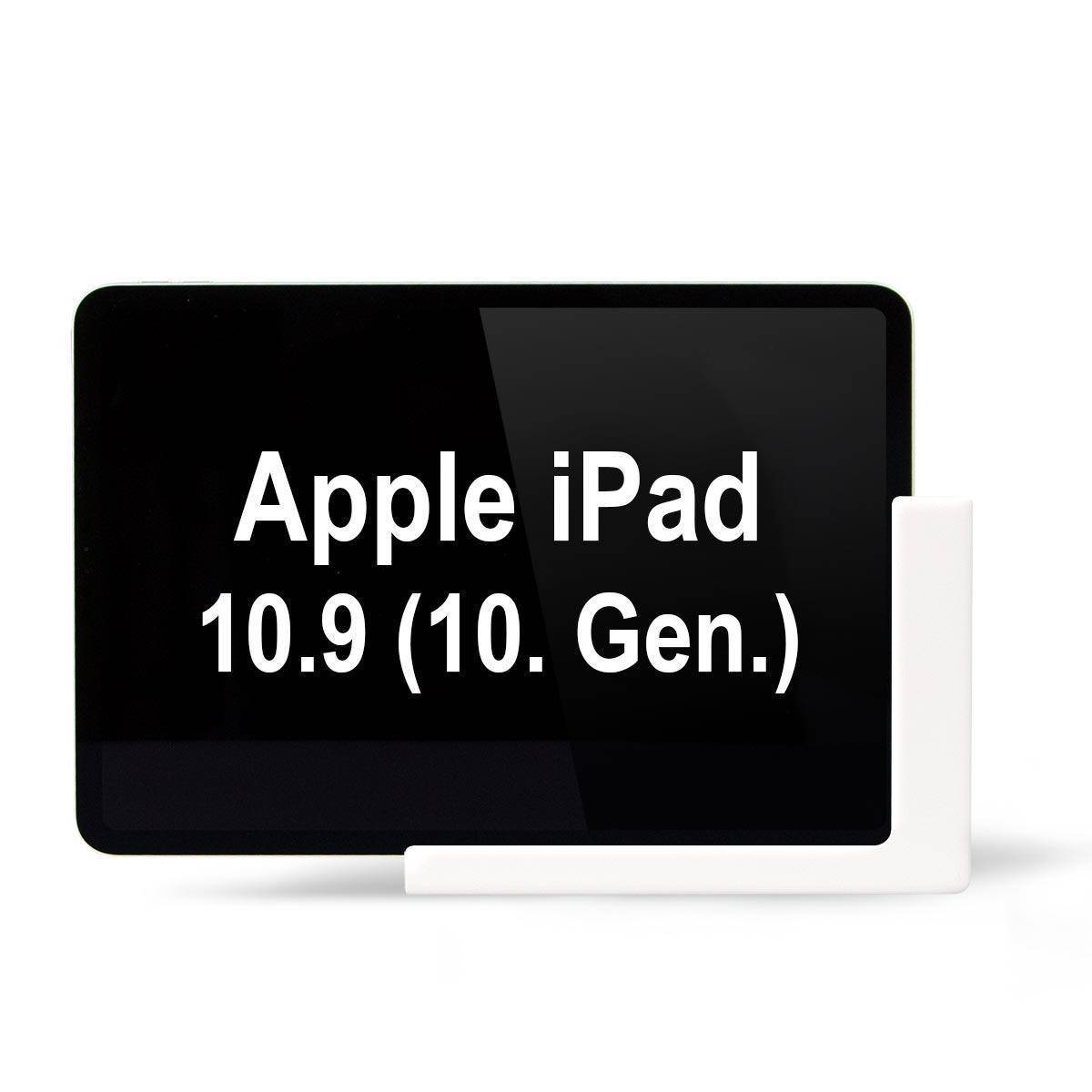 TabLines TWP027W Tablet Wandhalterung für Apple iPad 10.9 (10. Gen.), weiß