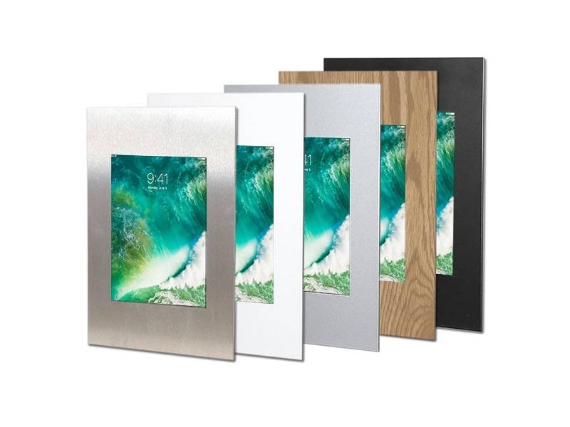 TabLines TWE057E Tablet Wandeinbau für Apple iPad Pro 10.5, Edelstahl