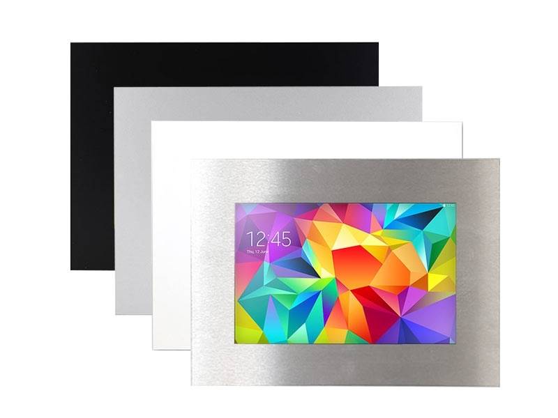 TabLines TWE002S Tablet Wandeinbau für Samsung Tab 4 10.1, silber