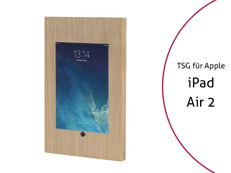 TabLines TSG037O Tablet Schutzgehäuse für Apple iPad Air 2, HB, Holz Eiche