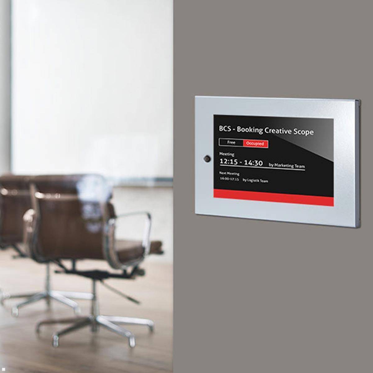 TabLines TSG068S Tablet Schutzgehäuse für iPad 10.2 (7./8./9. Gen.), HB, silber