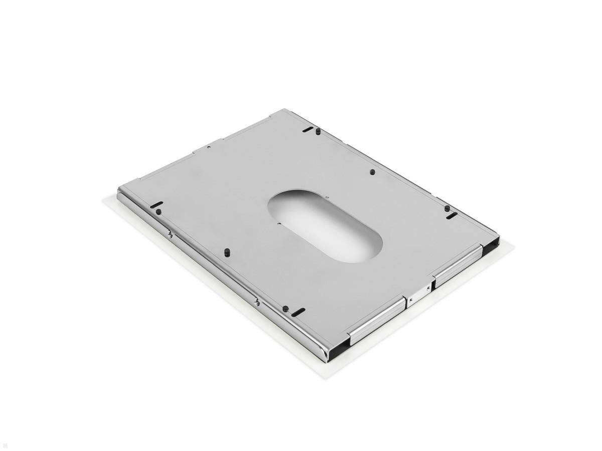 TabLines TWE077S Tablet Wandeinbau für Samsung Tab S7+ 12.4, silber