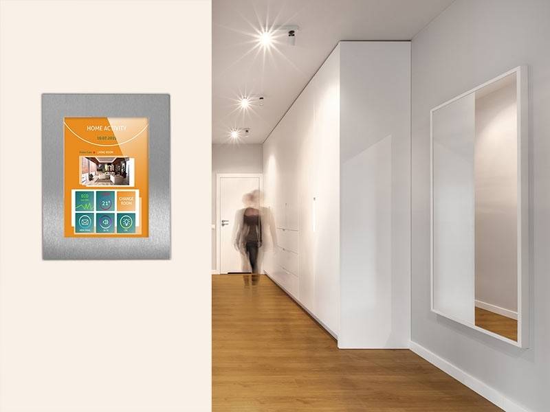 TabLines TWE072E Tablet Wandeinbau für Apple iPad Pro 12.9 (3./4. Gen.), DS, Ede...