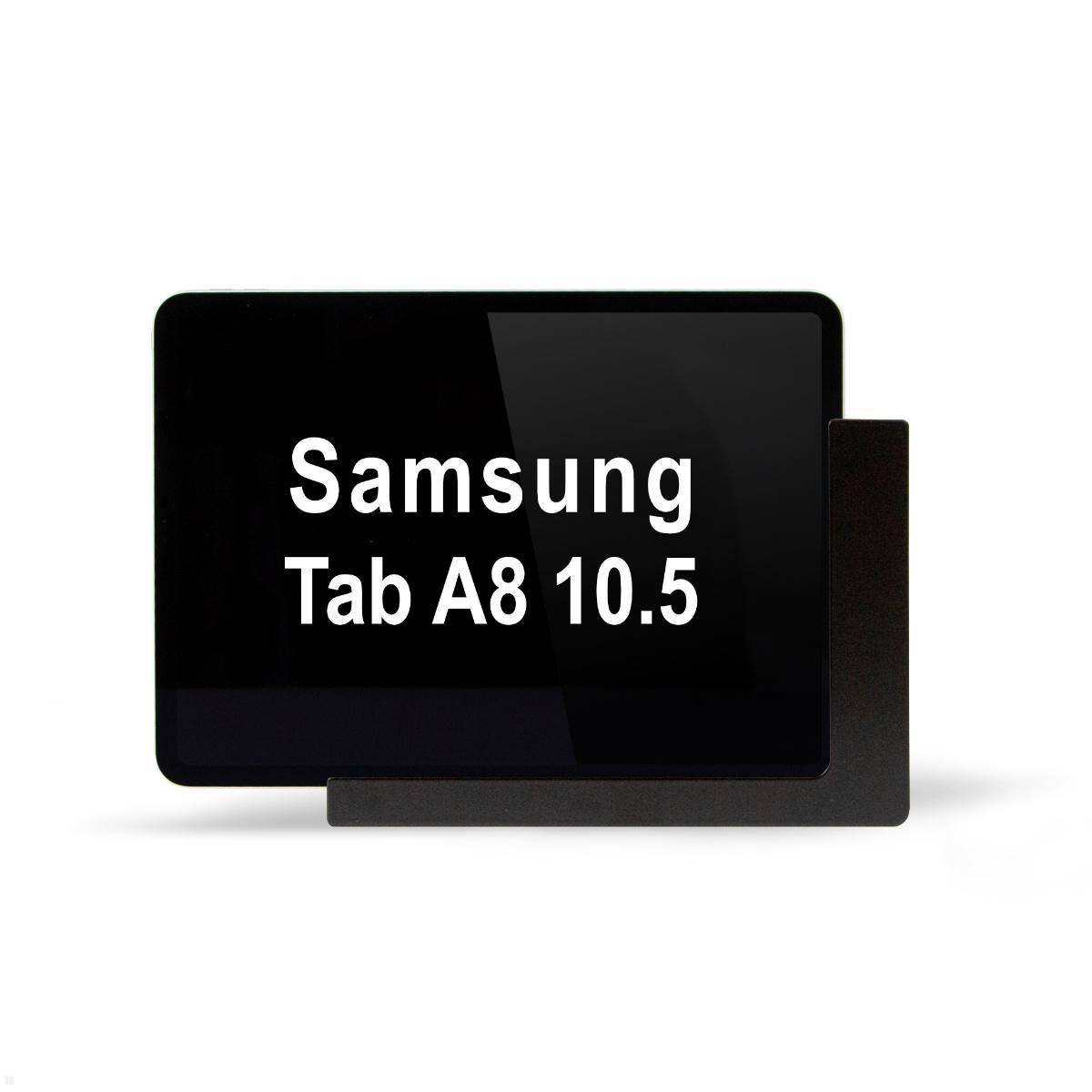 TabLines TWP018B Tablet Wandhalterung für Samsung Tab A8 10.5 (2022), schwarz