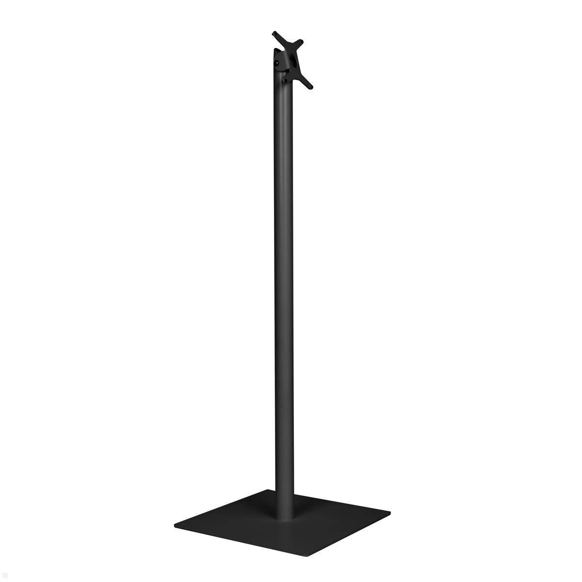 TabLines TBS009B Tablet Bodenständer mit VESA Neigungsmodul, schwarz