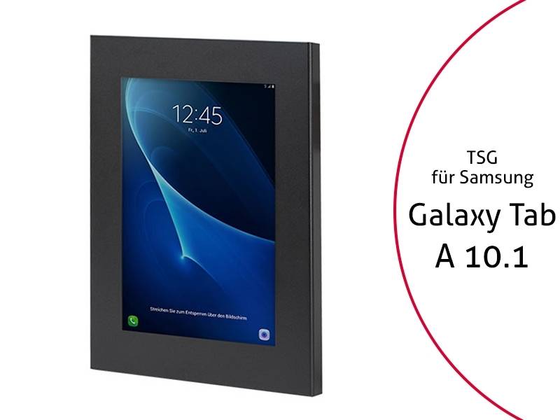 TabLines TSG050B Tablet Schutzgehäuse für Samsung Tab A 10.1 (2016), schwarz