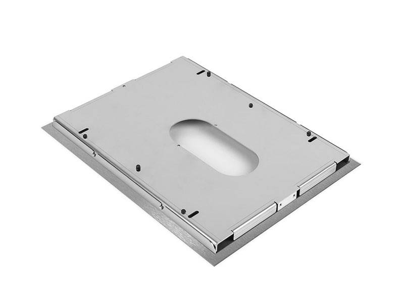 TabLines TWE070E Tablet Wandeinbau für Apple iPad Pro 11, DS, Edelstahl