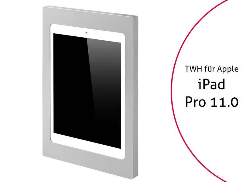 TabLines TWH022S iPad Wandhalterung für Apple iPad Pro 11 Zoll, silber