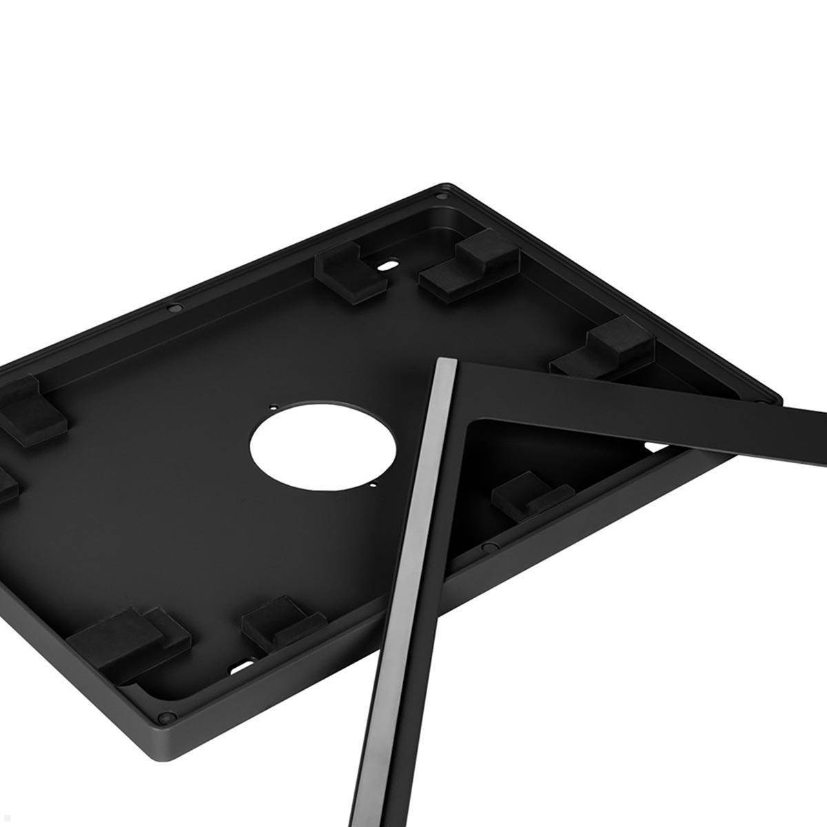 TabLines TWH046B Tablet Wandhalterung für Apple iPad Mini 4/5, schwarz