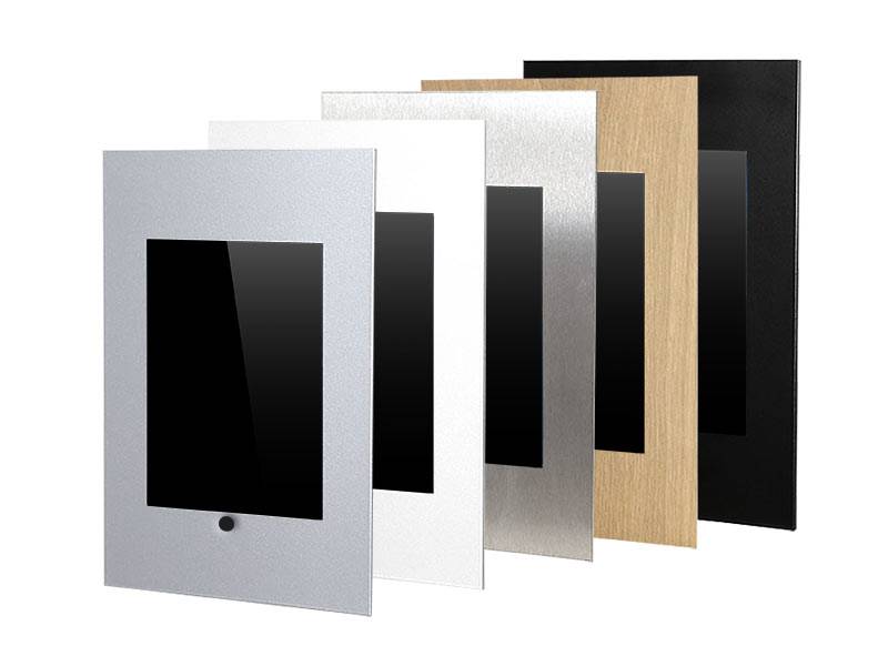 TabLines TWE074S Tablet Wandeinbau für Apple iPad Air 3 10.5 (2019), HB, silber