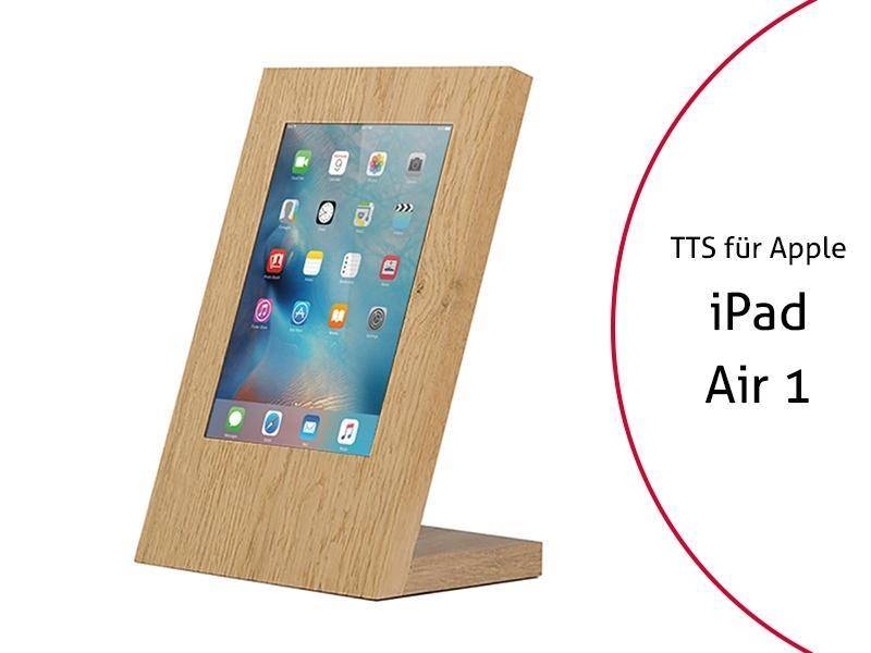 TabLines TTS030 iPad Ständer Tisch Apple Air 1, Eiche