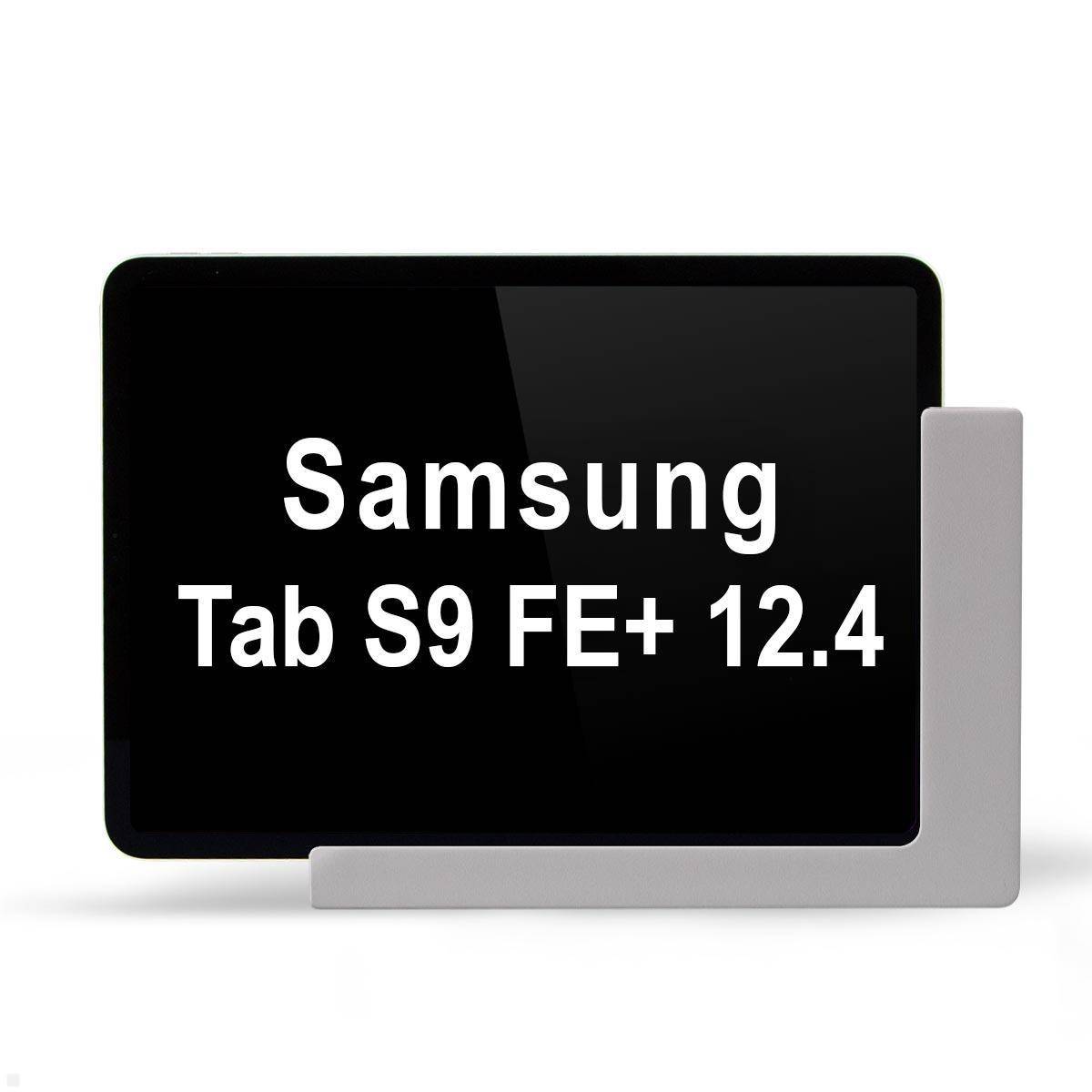 TabLines TWP033S Tablet Wandhalterung für Samsung Tab S9 FE+ 12.4, silber
