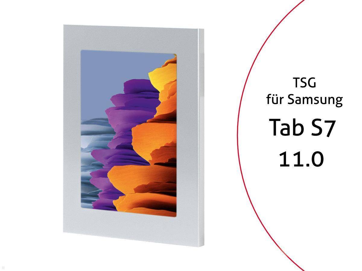 TabLines TSG075S Tablet Schutzgehäuse für Samsung Tab S7 11.0, silber