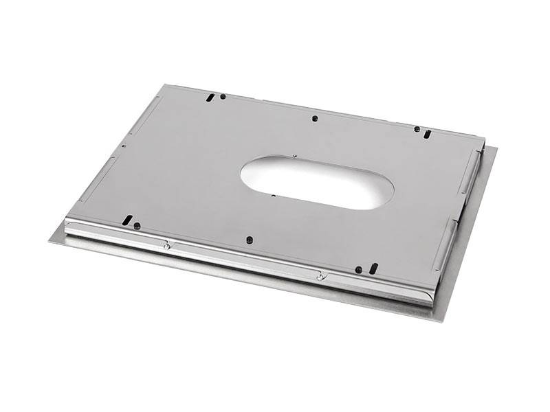 TabLines TWE081O Tablet Wandeinbau für Microsoft Surface Go (1. Gen.), Eiche