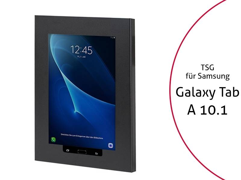 TabLines TSG051B Tablet Schutzgehäuse für Samsung Tab A 10.1 (2016), HB, schwarz