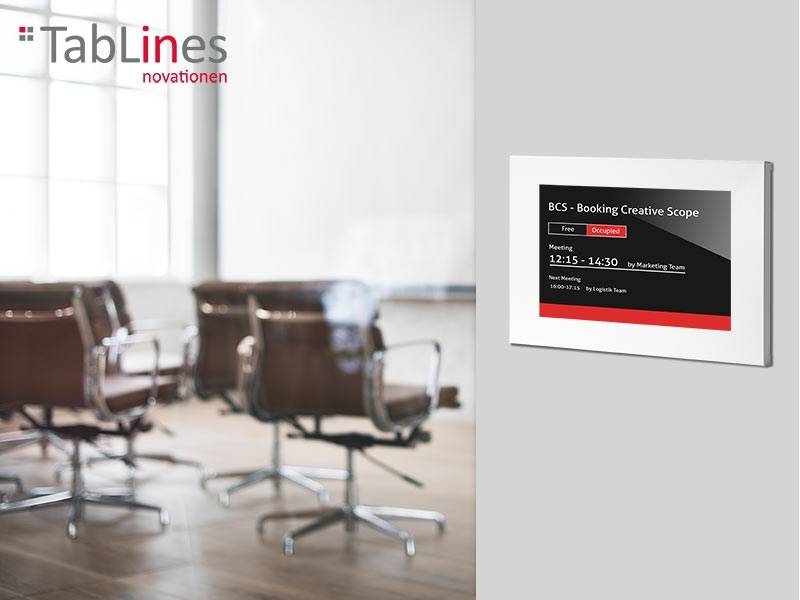 TabLines TSG059W Tablet Schutzgehäuse für Apple iPad Pro 12.9 (3./4. Gen.) weiß