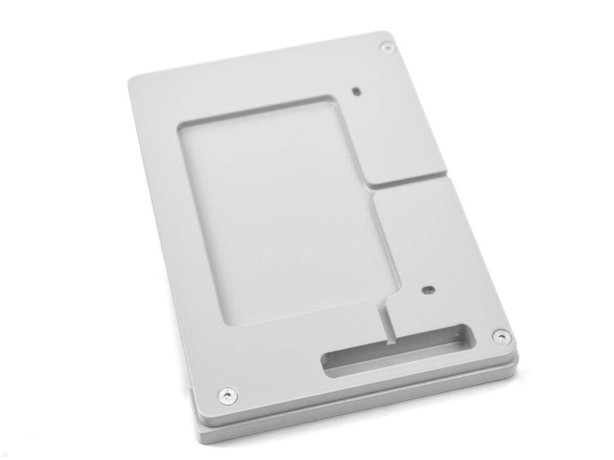 TabLines TWP002S Tablet Wandhalter für Samsung Tab A 10.1 (2019), silber