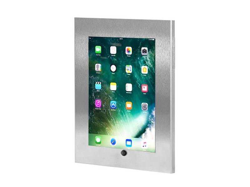 TabLines TSG042E Tablet Schutzgehäuse für Apple iPad 5 (2017), HB, Edelstahl