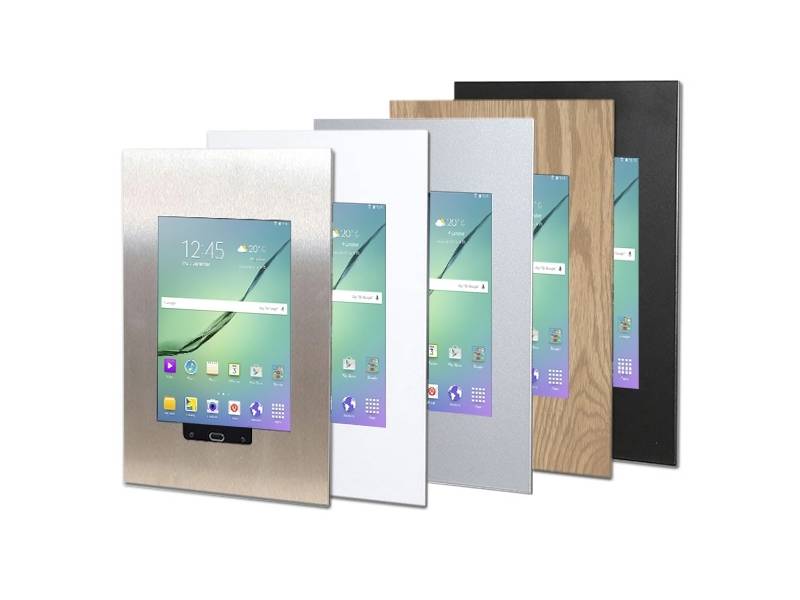 TabLines TWE017W Tablet Wandeinbau für Samsung Tab S2 9.7 HB, weiß