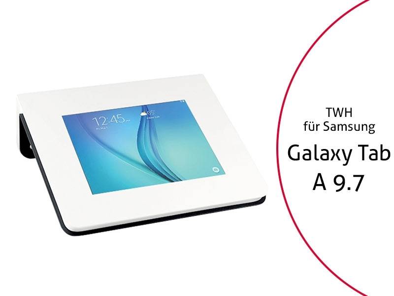 TabLines TWH006 Design Tablet Wandhalterung für Samsung Tab A 9.7