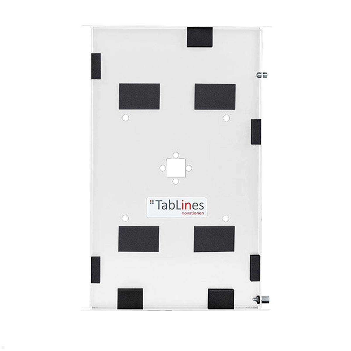 TabLines TSG096W Tablet Schutzgehäuse für Samsung Tab S9 FE 10.9, weiß