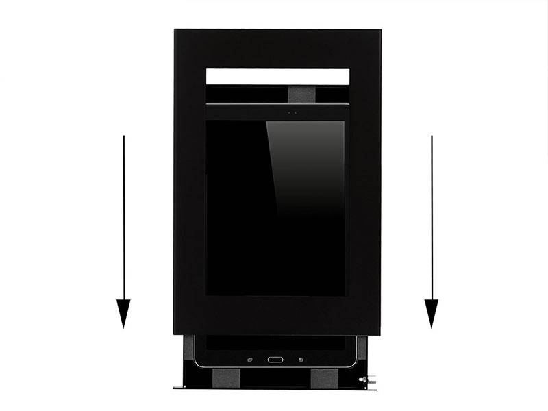 TabLines TSG059B Tablet Schutzgehäuse für Apple iPad Pro 12.9 (3./4. Gen.), schw...