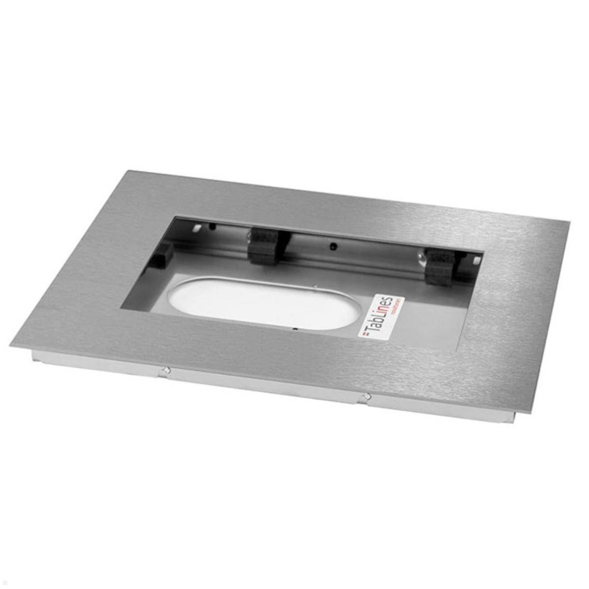 TabLines TWE098E Tablet Wandeinbau für Apple iPad Pro 12.9 (5./6. Gen.), Edelsta...