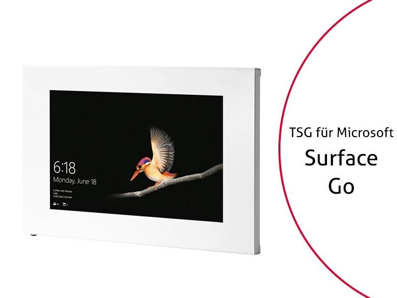 TabLines TSG066W Tablet Schutzgehäuse für Microsoft Surface Go (1. Gen.), weiß