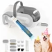 Katio Kadio Hundeschermaschine mit Tierhaar Staubsauger, Profi Haustierpflegeset mit 8 Tierpflegewerkzeugen Grau Katio Kadio Hundeschermaschine mit Tierhaar Staubsauger, Profi Haustierpflegeset mit 8 Tierpflegewerkzeugen Grau