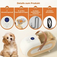 Katio Kadio Hundeschermaschine mit Tierhaar Staubsauger, Profi Haustierpflegeset mit 8 Tierpflegewerkzeugen Gelb Katio Kadio Hundeschermaschine mit Tierhaar Staubsauger, Profi Haustierpflegeset mit 8 Tierpflegewerkzeugen Gelb