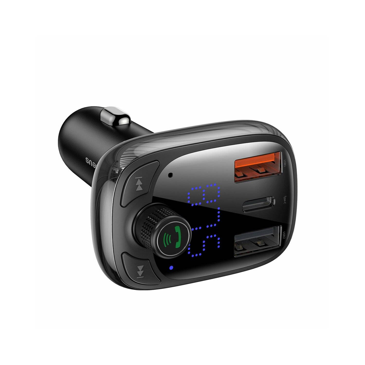 Bluetooth-Sender / Autoladegerät Baseus S-13 (Overseas Edition) – Schwarz