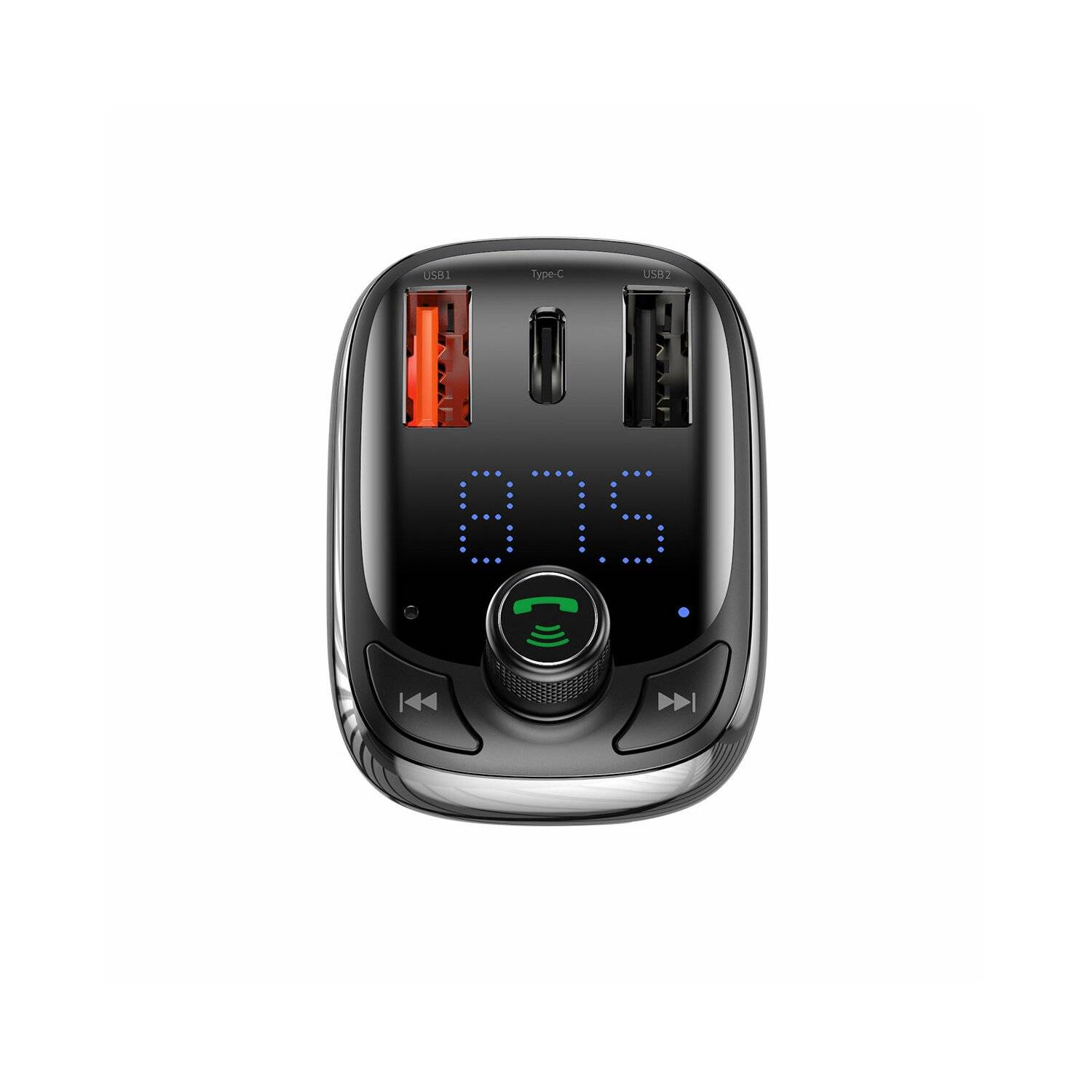 Bluetooth-Sender / Autoladegerät Baseus S-13 (Overseas Edition) – Schwarz