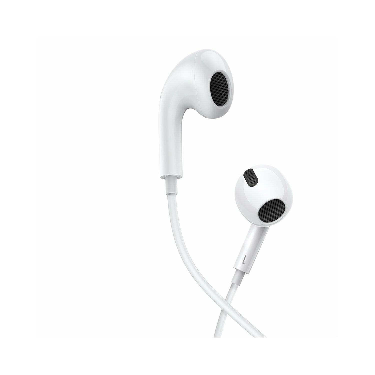 Baseus Encok H17 3,5-mm-Kopfhörer mit Miniklinke, weiß (NGCR020002)