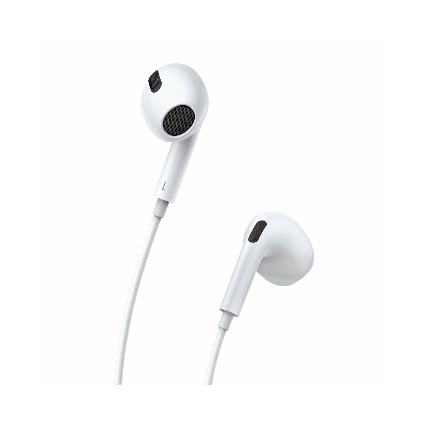 Baseus Encok H17 3,5-mm-Kopfhörer mit Miniklinke, weiß (NGCR020002)