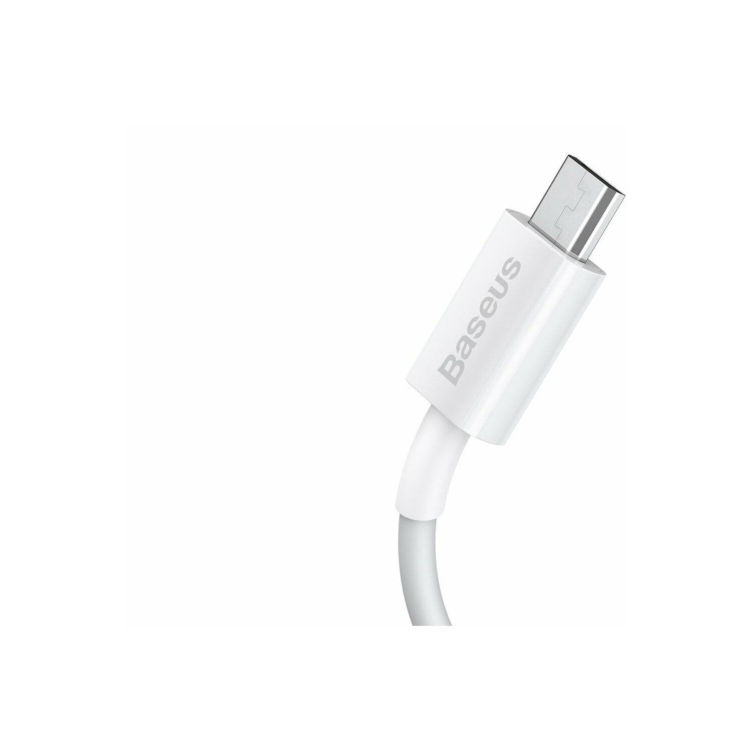 Baseus Superior Kabel USB - Micro USB zum Schnellladen 2A 1m weiß (CAMYS-02)