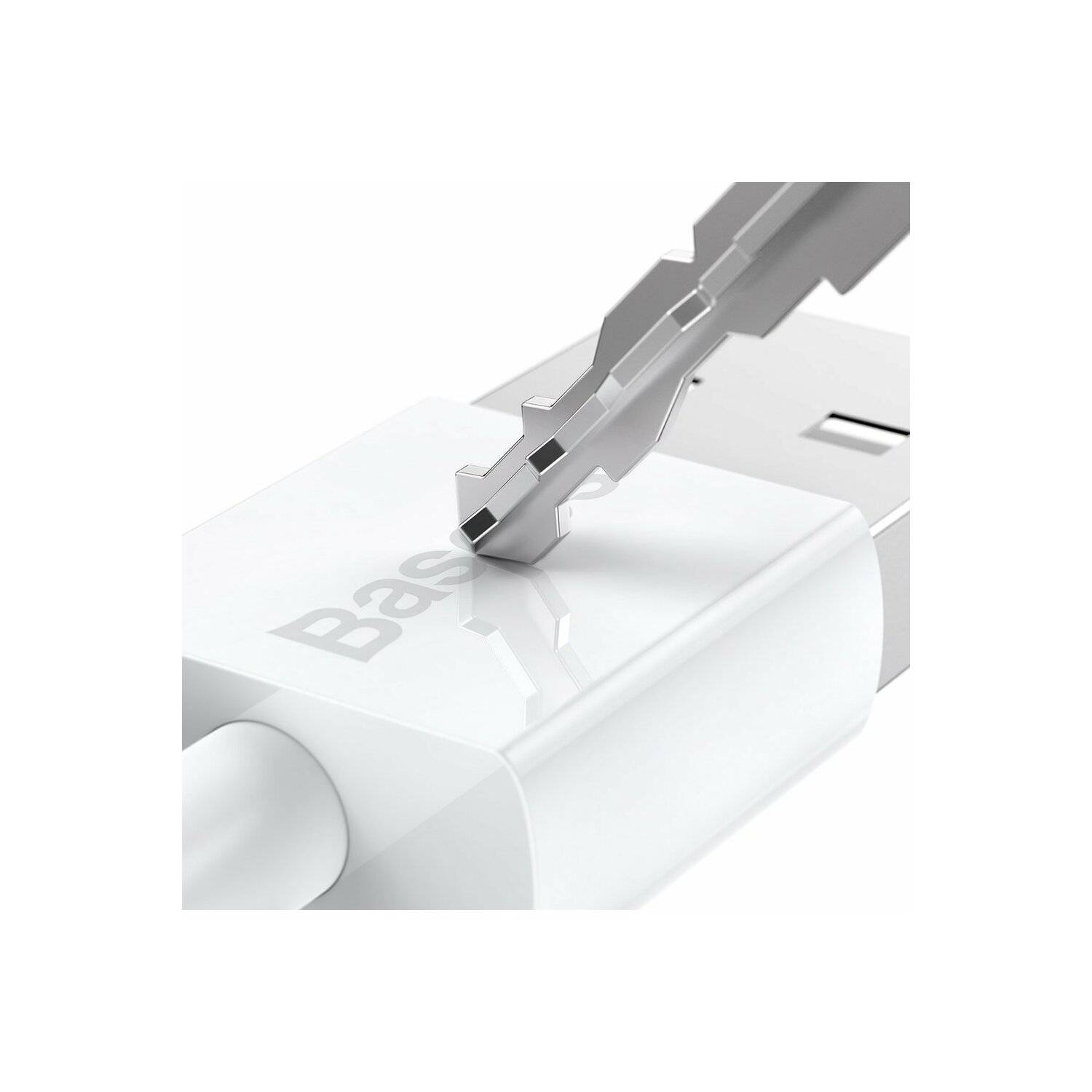 Baseus Superior Kabel USB - Micro USB zum Schnellladen 2A 1m weiß (CAMYS-02)
