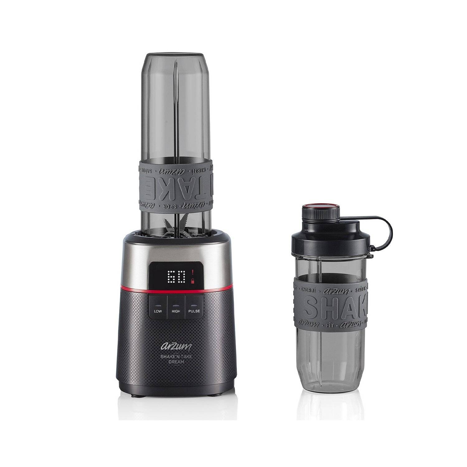 Arzum AR1148 Shake'N Take Personal Blender Smoothie-Maker Mixer 500W Leistung